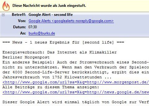 Google Alert