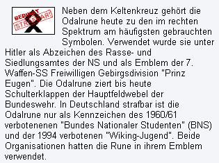 verbotenes Symbol