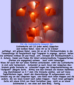Lichterkettenbau