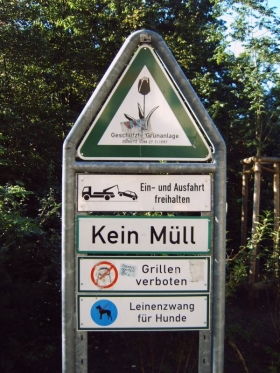 verboten