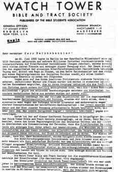 Brief an Hitler
