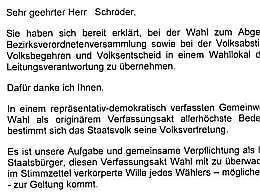 anweisung