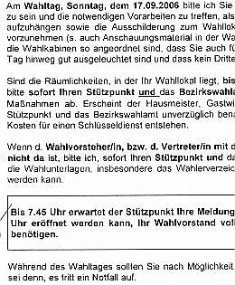 anweisung