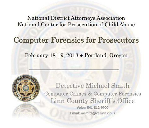 Computer Forensics