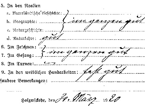 Zeugnis