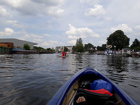 kanu in Spandau
