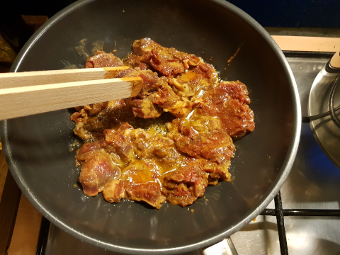Koreanischer Bulgogi-Fleischtopf