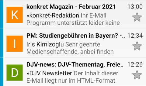 html e-mails