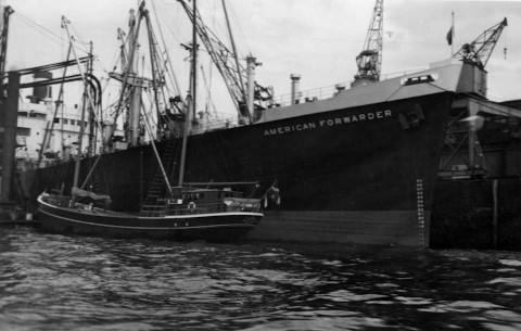 Hafen Hamburg 1958