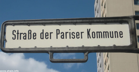Straße der Pariser Kommune