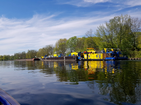 paddeln auf der Havel