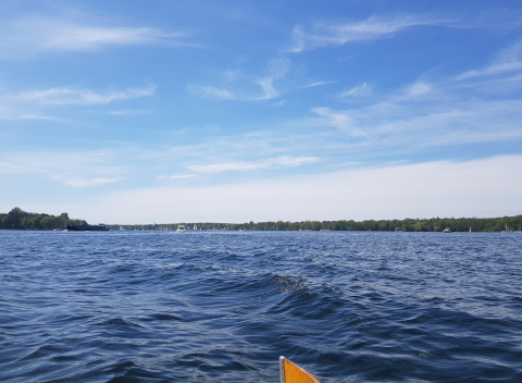 paddeln auf der Havel