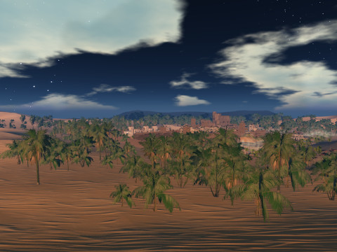 oasis of four palms