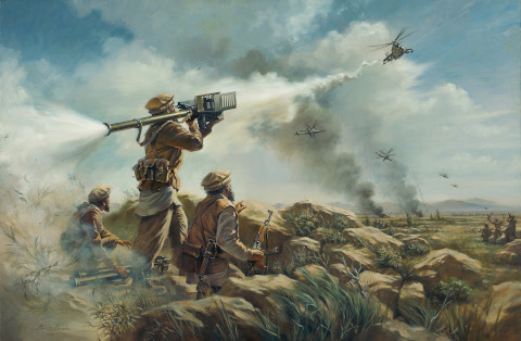 stinger afghanistan cia art