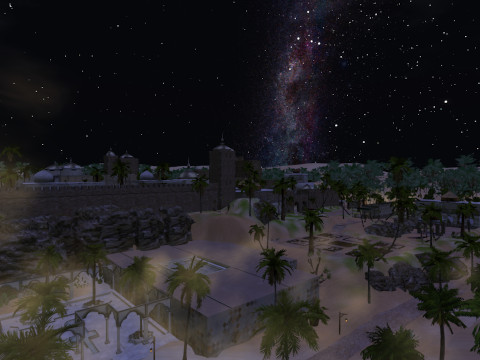 Oasis of Four Palms