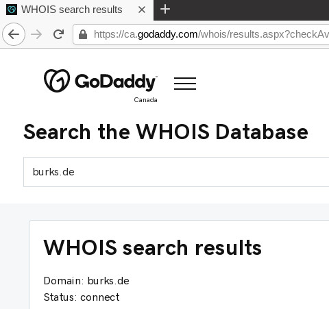 whois