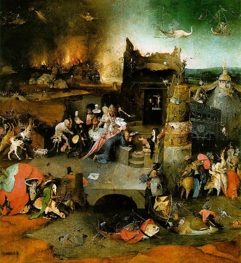 Die Versuchung des Heiligen Antonius (Hieronymus Bosch)