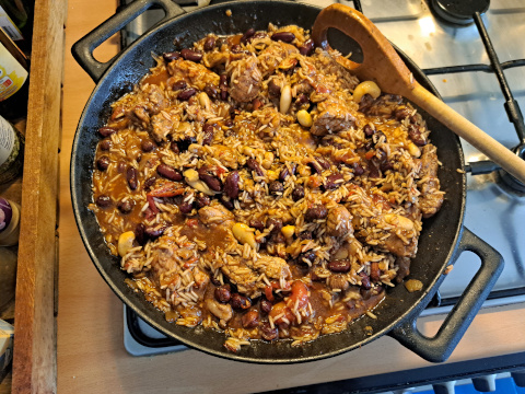 kubanische reispfanne