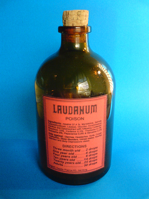 opiumtinktur - laudanum