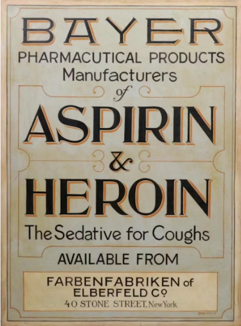aspirin heroin