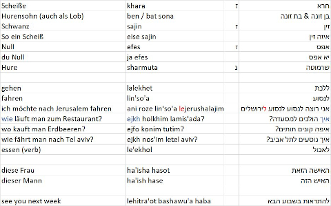 hebrew insults