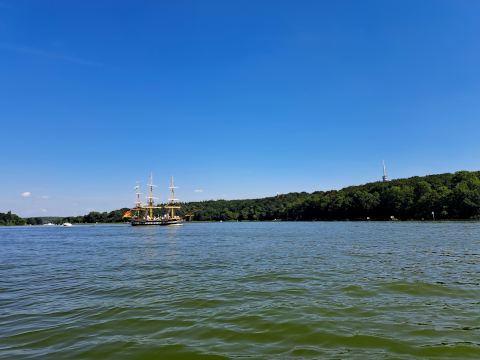 schiff auf der havel