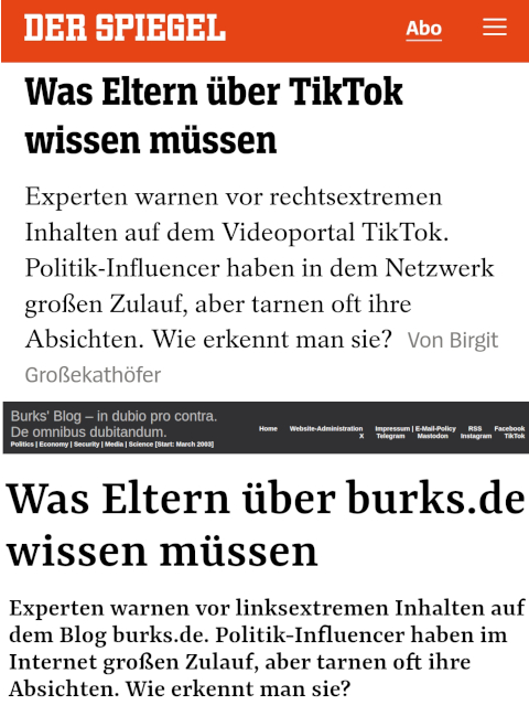 spiegel tiktok