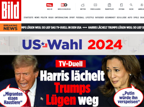 trump harris