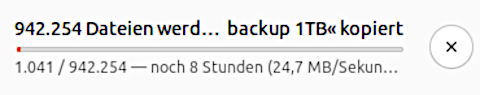 backup