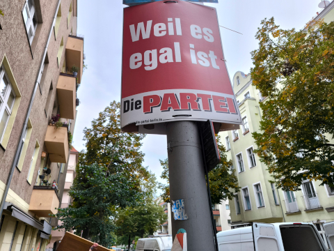 wahlplakat